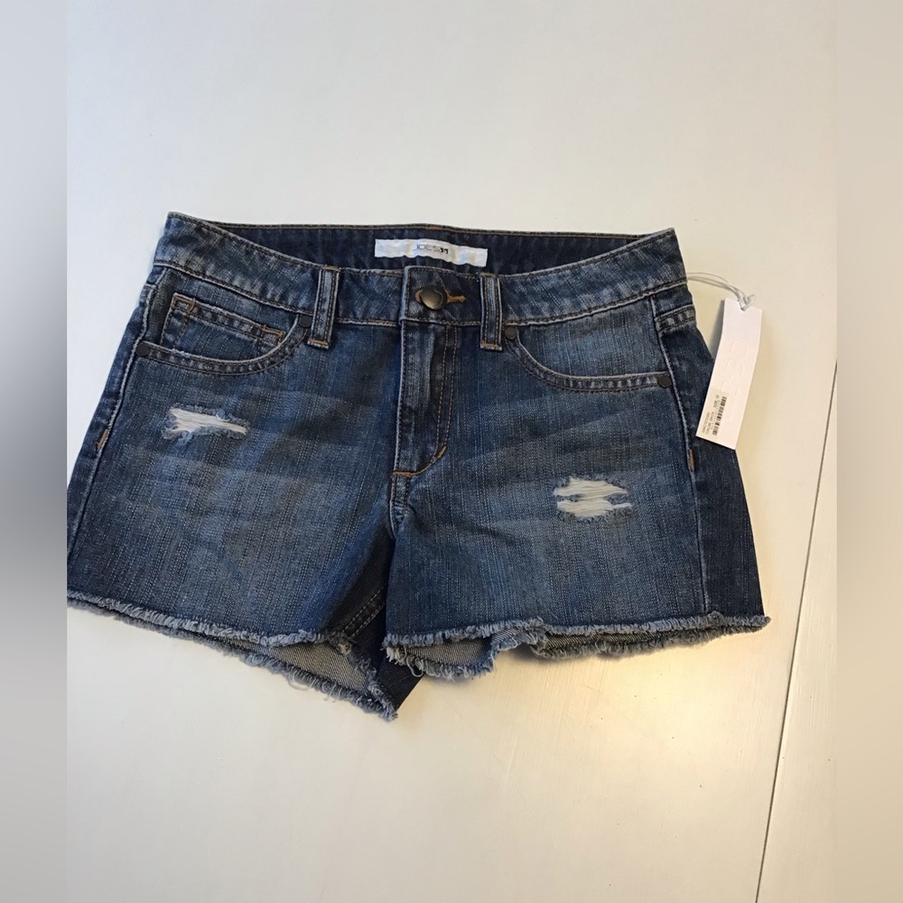Joe's Jeans girls Distressed Blue Jean Shorts